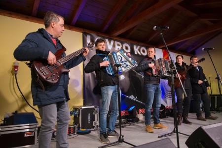 Sprejem Lovra Kosa - Fantje iz dveh bregov